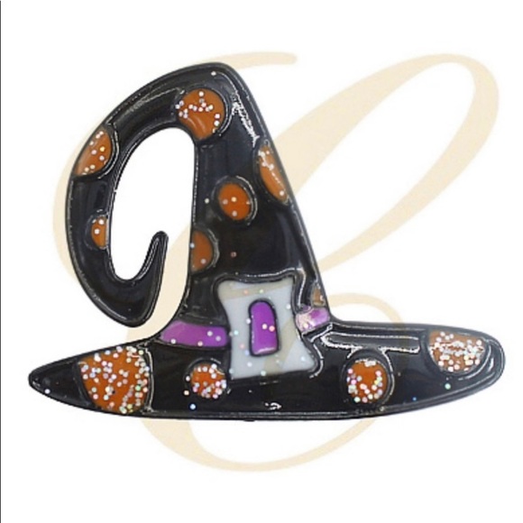 Jewelry - 🎃 Halloween Witches Hat Pin Brooch NEW